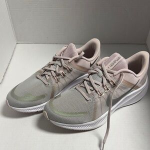 Nike Women's Pink and Gray Sneakers